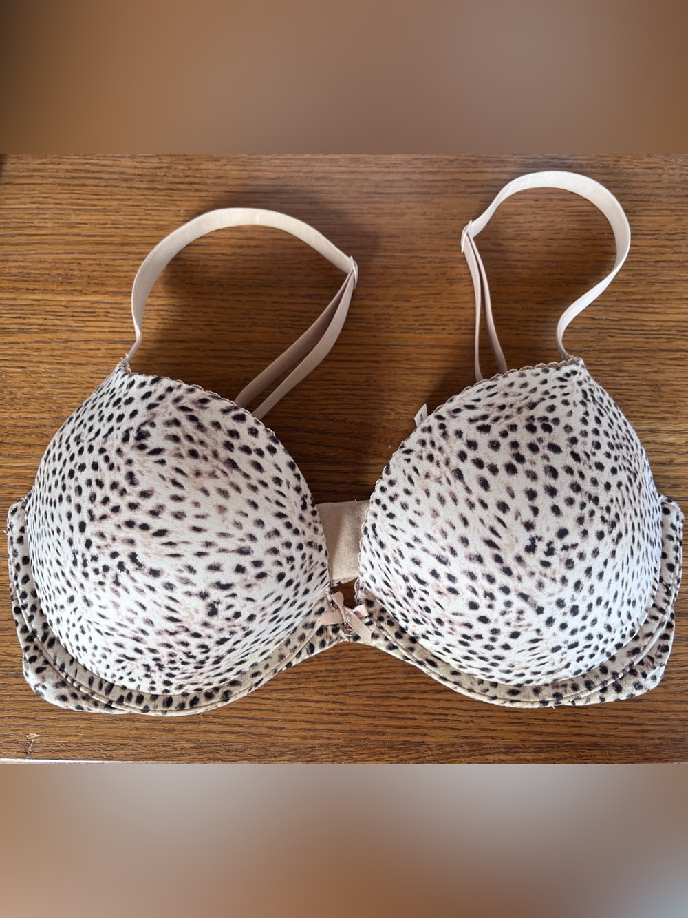 Victoria's Secret Leopard Print Body by Victoria Push-Up Bra